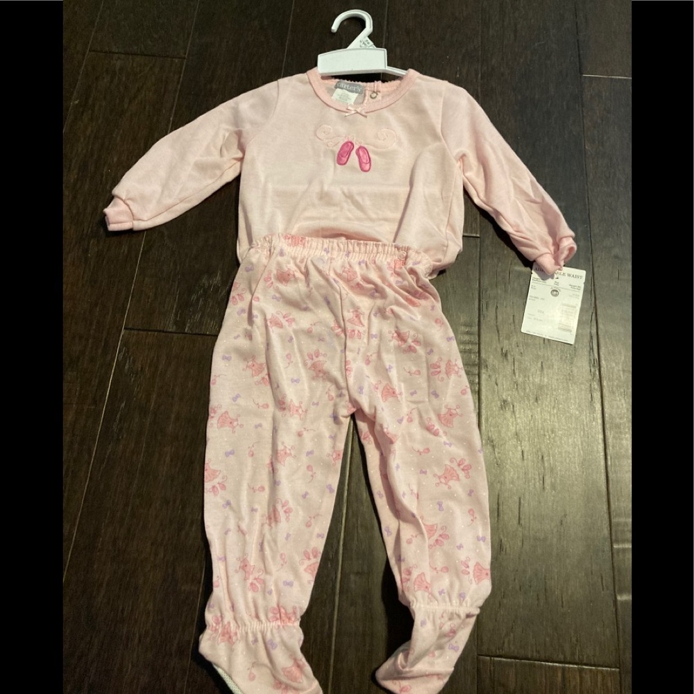 Carter’s 2 piece Footie pajamas